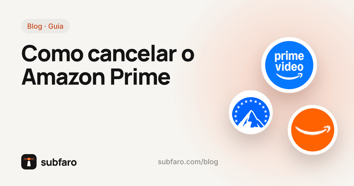 Como cancelar o Amazon Prime