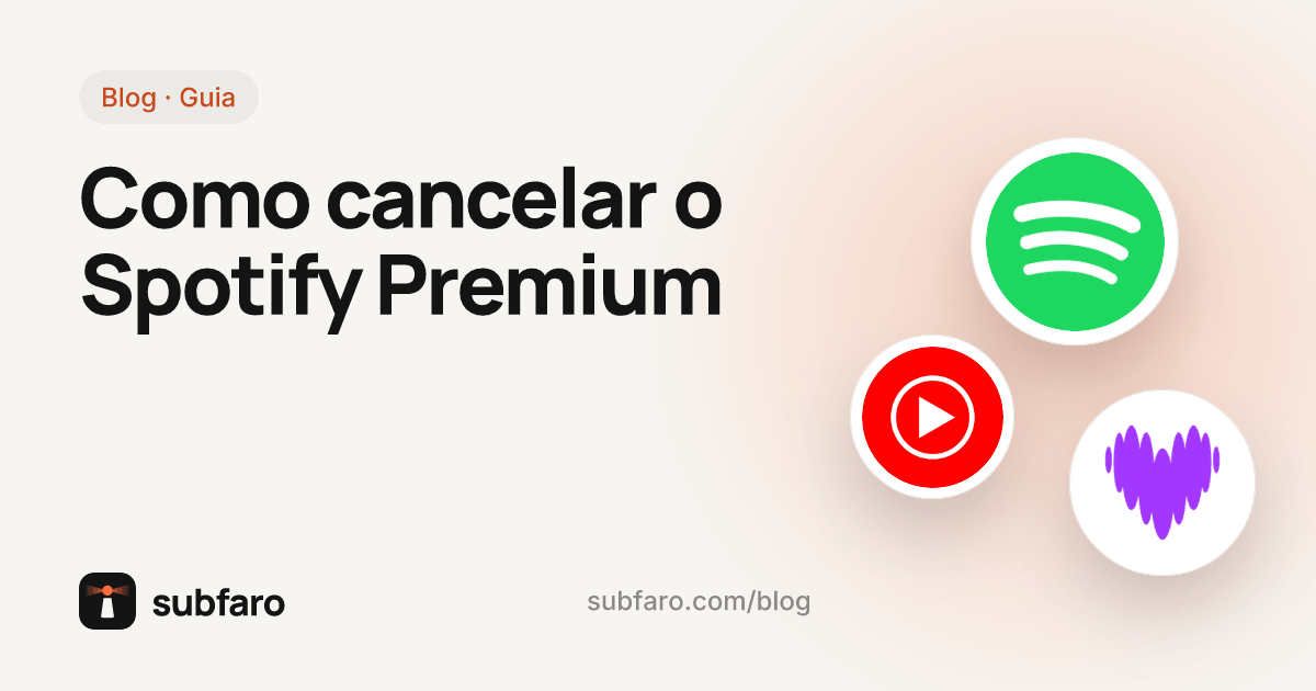 Como cancelar o Spotify Premium