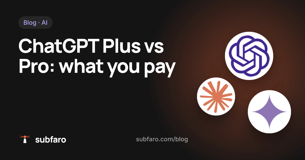 ChatGPT Plus vs Pro: what you pay