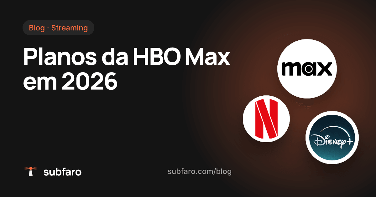 Planos da HBO Max em 2026