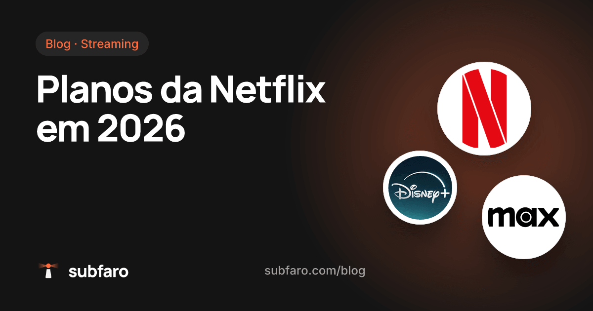 Planos da Netflix em 2026