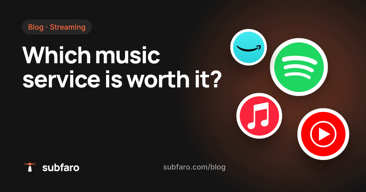 Which music service is worth it?