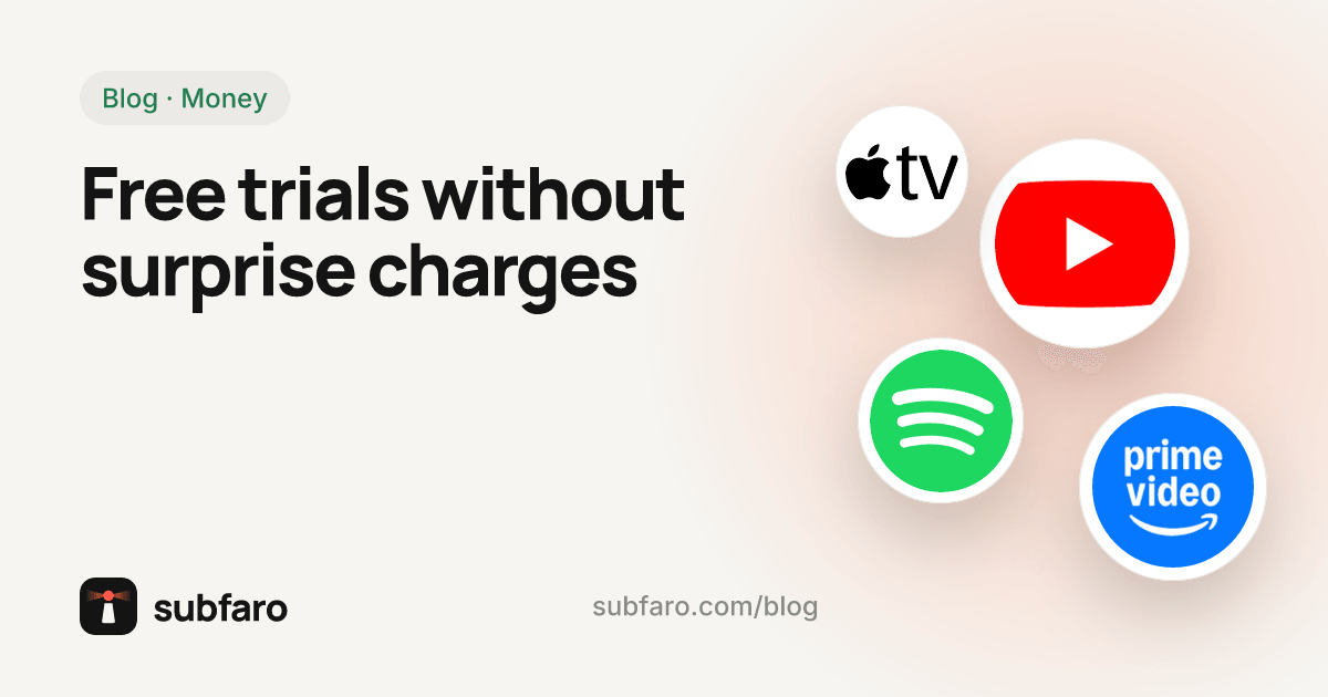 Free trials without surprise charges